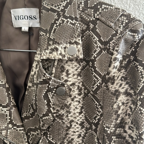 Vigoss L Jacket snake print - Picture 5 of 6